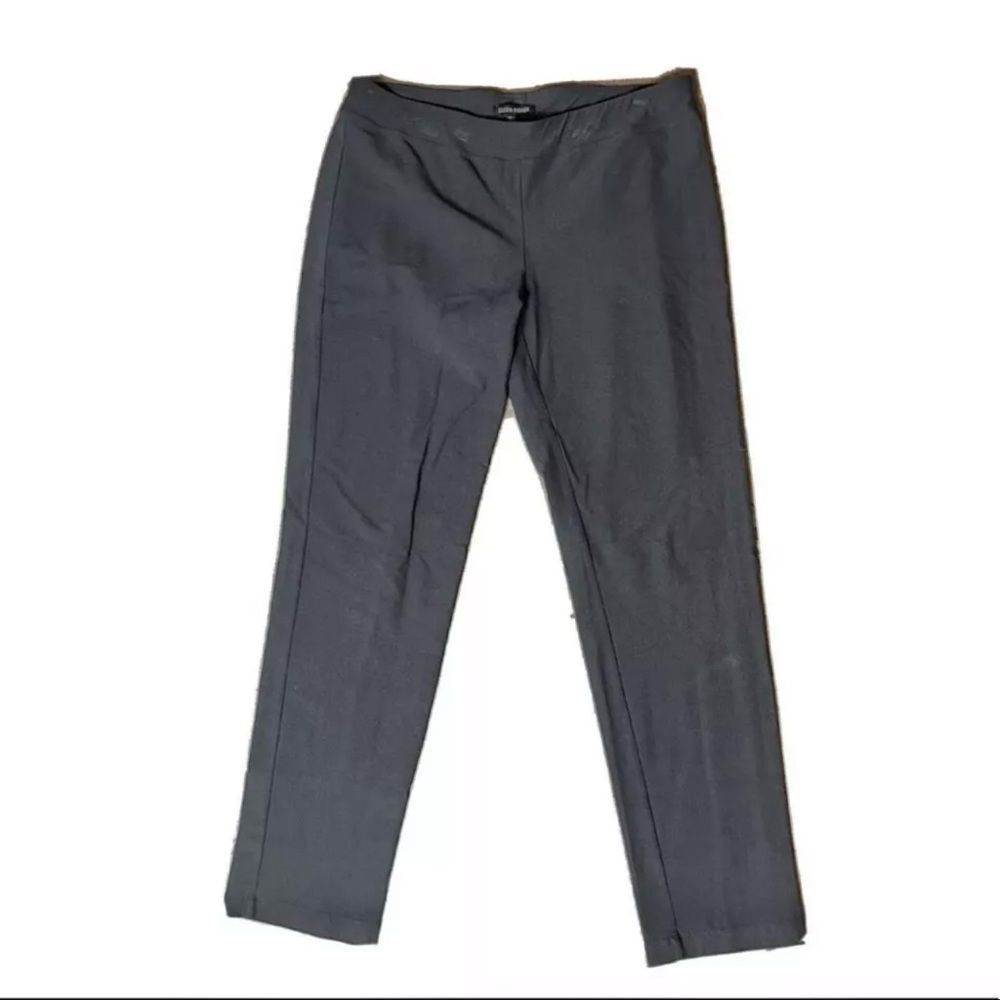 Eileen Fisher Gray Viscose Blend Pants Business Career  Straight Size Small